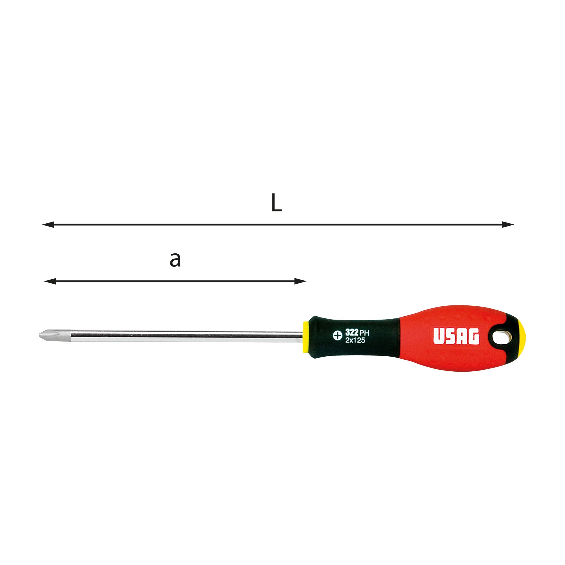 322 PH - Screwdrivers for Phillips® screws - Usag 322 PH - Screwdrivers for Phillips® screws - Usag